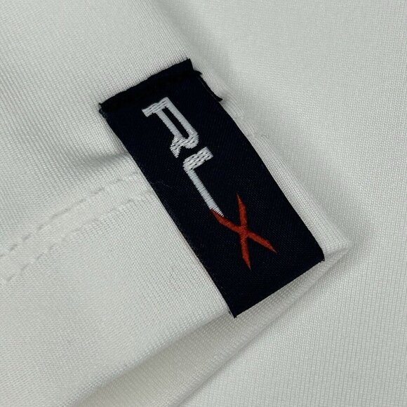 RLX Ralph Lauren Polo Shirt Mens Large White 2016 Ryder Cup USA Golf Performance - Picture 6 of 13